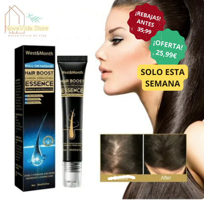 Detén la caída, reactiva el crecimiento y devuelve la fuerza a tu cabello desde la raíz.