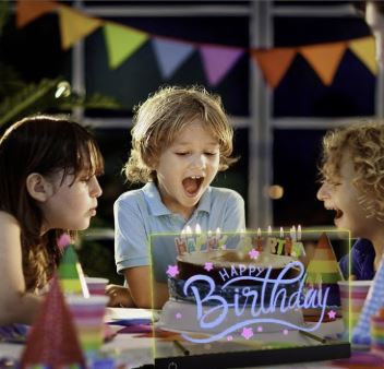 LED Tablero Acrílico.30x20cm Creativo