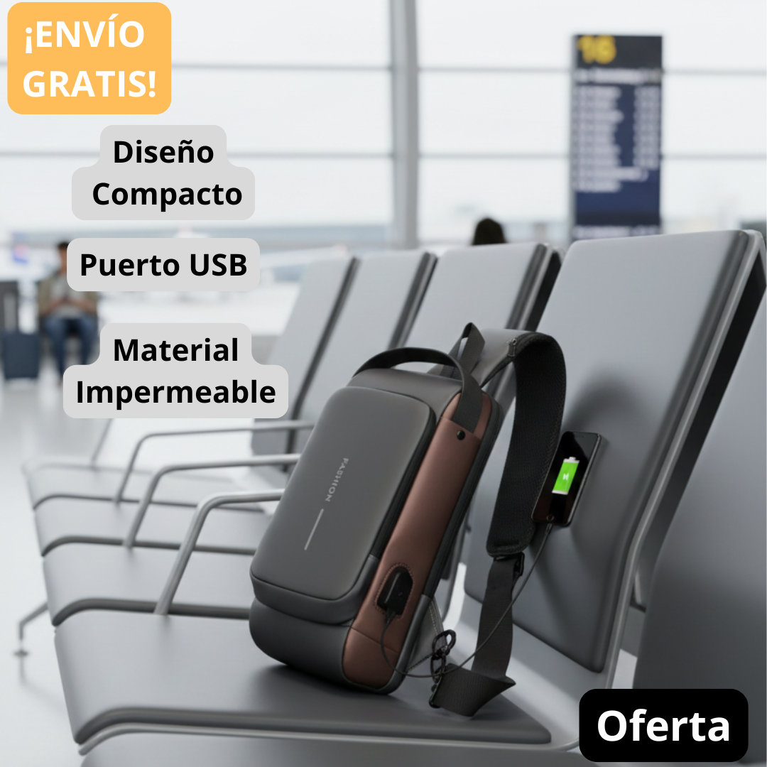 Lleva lo esencial contigo, con estilo urbano y total comodidad.