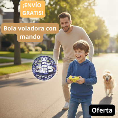 Bola voladora con mando