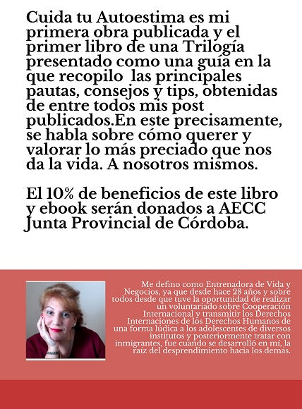 Cuida tu autoestima. Transforma la forma en la que te miras… y la vida te responderá distinto.