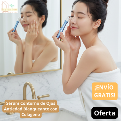 Sérum Contorno de Ojos Antiedad Blanqueante con Colágeno (15ml)