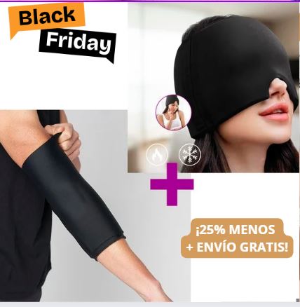 Pack  de  Gorro de Gel para dolor de Cabeza y almohadilla de gel para rodillas, codos ...