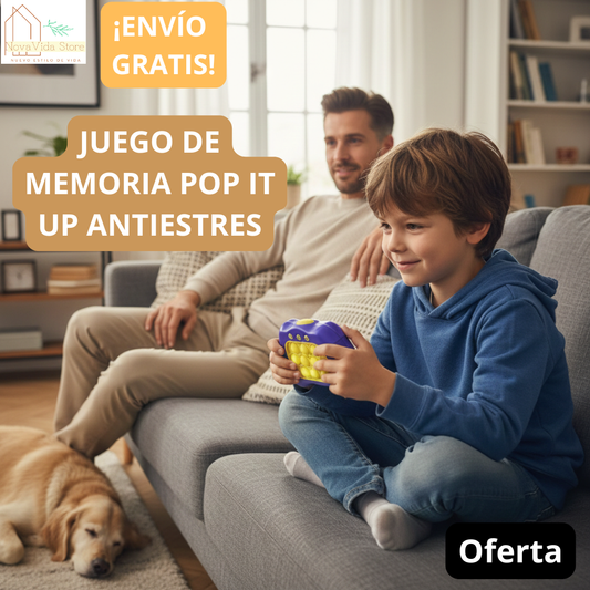 JUEGO DE MEMORIA POP IT UP ANTIESTRES