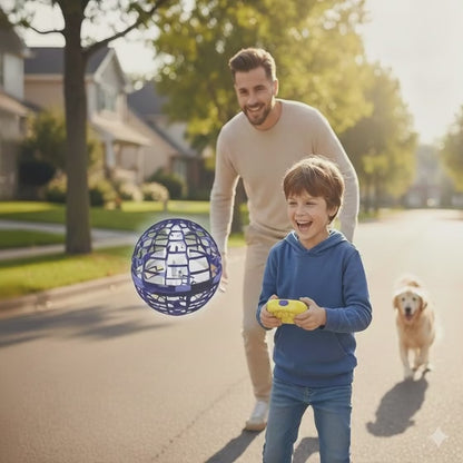 Bola voladora con mando